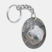 Foto van een schildpad op een sleutelhanger (Voorkant Links)