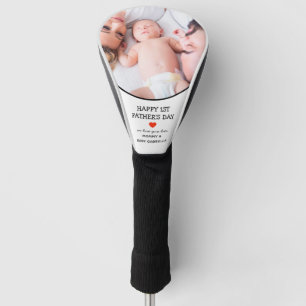 Foto van eerste Vaderdag Cute Cute Golfheadcover