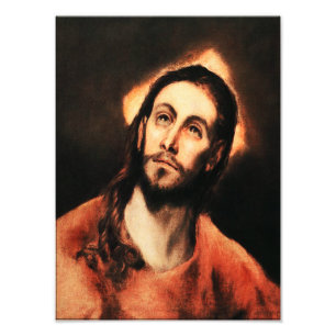 Foto van El Greco Jesus Afdruk