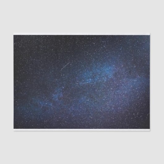Foto van Elegant Blue Milkyway Galaxy Tissuepapier (Voorkant)