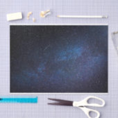 Foto van Elegant Blue Milkyway Galaxy Tissuepapier (Craft)