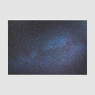Foto van Elegant Blue Milkyway Galaxy Tissuepapier