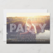 Foto van Elegant Chic Bachelorette Kaart (Voorkant)