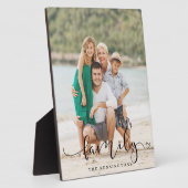 Foto van Elegant Script Typography Fotoplaat (Zijkant)