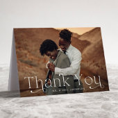 Foto van Elegant Wedding Bedankkaart