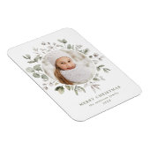 Foto van Elegant Winter Foliage en Snowberries Magneet (Rechterzijde)