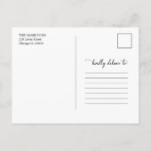 Foto van Engaged Verloving Briefkaart (Achterkant)