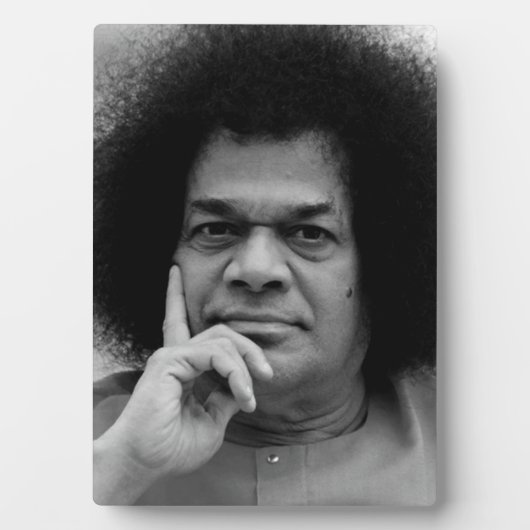 Foto van Esel Sathya Sai Baba Fotoplaat (voorkant)