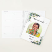 Foto van Eucalyptus greenery gold modern 2022 Planner (Display)
