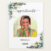 Foto van Eucalyptus greenery gold modern 2022 Planner (Voorkant)