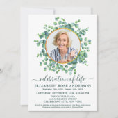 Foto van Eucalyptus Greenery uit het leven Kaart (Voorkant)