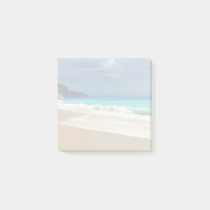 Foto van Faded Turquoise Blue Zee Beach Post-it® Notes