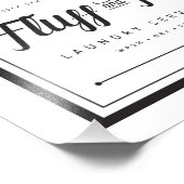 Foto van Fluff and Fold Laundry Foto Afdruk (Hoek)