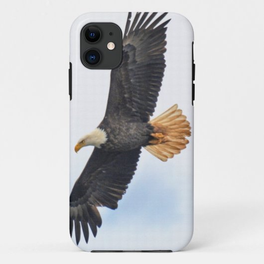 Foto van Flying Bald Eagle Wildlife Case-Mate iPhone Case (Achterkant)