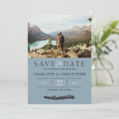 Foto van Forest Vibes Save The Date (Staand voorkant)