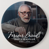 Foto van "Forever Loved" Button (Voorkant)