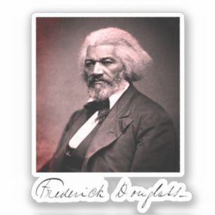 Foto van Frederick Douglass Sticker