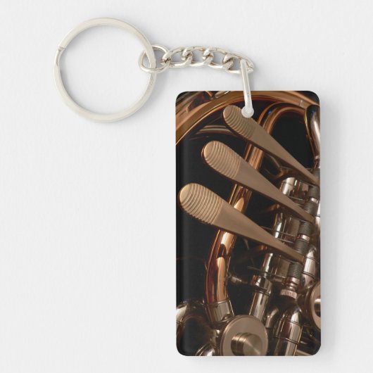 Foto van French Horn Sleutelhanger (Voorkant)