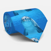 Foto van Friendly Dolphin Stropdas (Opgerold)