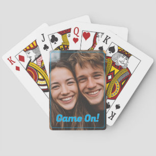 Foto van game over familie pokerkaarten