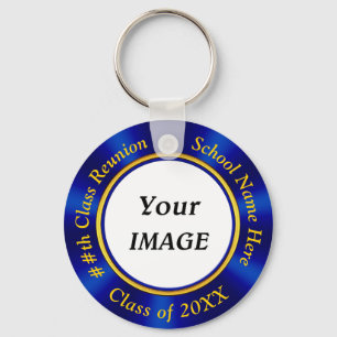 Foto van gepersonaliseerde High School Reunion Gif Sleutelhanger