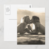 Foto van Girl Love Briefkaart (Voorkant / Achterkant)