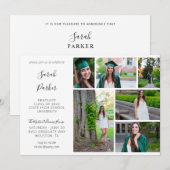 Foto van Graduation Party Modern 6 Kaart (Voorkant / Achterkant)