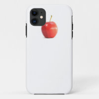 Foto van grappig rood appel