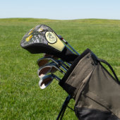 Foto van Green Woodpecker Flying Monogram Golfheadcover (Insitu)