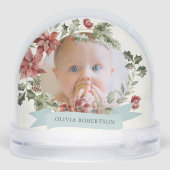 Foto van Greenery & Pine Cone Wreath Sneeuwbol (Achterkant)