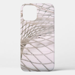 Foto van grijs net iPhone 12 hoesje