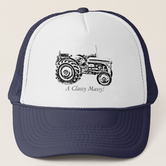 Foto van grijze massey-gisttrekker Trucker Trucker Pet (Voorkant)