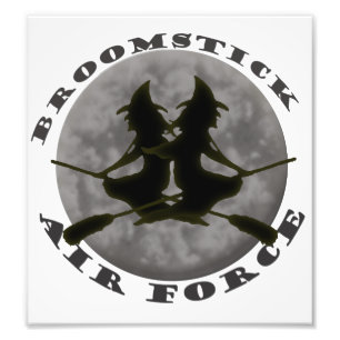 Foto van Halloween Witches Afdruk