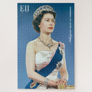 Foto van Hare Majesteit de koningin Elizabeth, Legpuzzel
