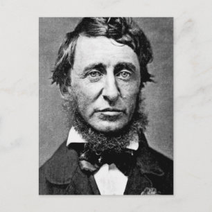 Foto van Henry David Thoreau Briefkaart