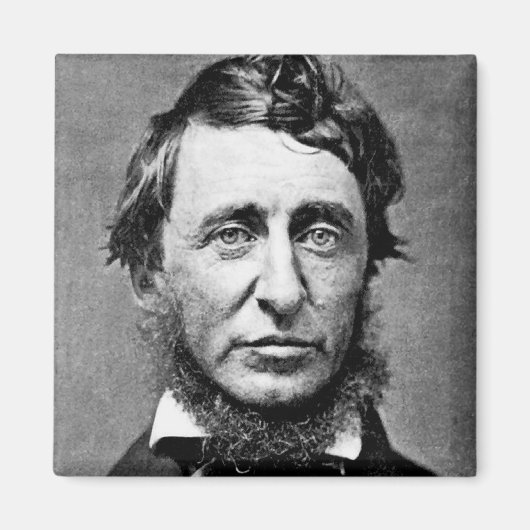 Foto van Henry David Thoreau Magneet (Voorkant)