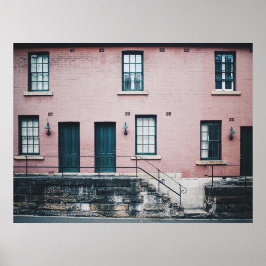 FOTO VAN HET BOUWEN MET DE STAIRS POSTER (Voorkant)