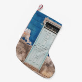 FOTO VAN HET BOUWEN MET WIT HOUDEN DEUR KLEINE KERSTSOK (Voorkant (Hangend))