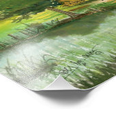 Foto van het Cambodjaanse dorp 2 van Vannak Anan P Afdruk (Hoek)