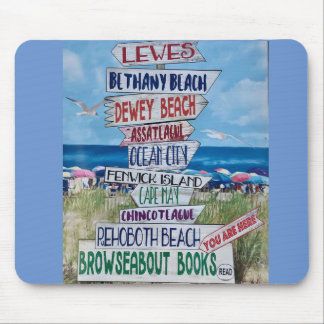 Foto van het Delaware Beach-muisblok Muismat