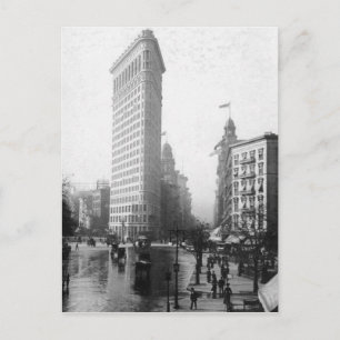  foto van het Flatiron Building NYC Briefkaart