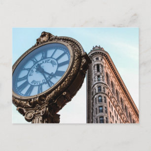 Foto van het Flatiron Building van New York City Briefkaart