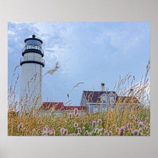 foto van het Kaap Cod Light House Poster