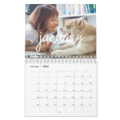 Foto van het moderne script 2023 kalender (Jan 2026)