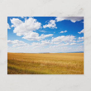 Foto van het plattelandslandschap South Dakota Briefkaart