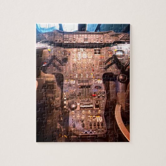 Foto van het supersonic Vliegtuig Flight Deck Legpuzzel (Verticaal)