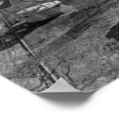 Foto van het uitzicht Medford, Oregon en Library Poster (Hoek)