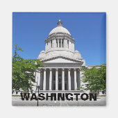 Foto van het Washington State Capitol Magneet (Voorkant)