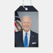 Foto van het Witte Huis van de Amerikaanse preside Cadeaulabel (Achterkant)