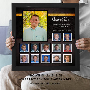 Foto van High School Afstuderen Collage K-12 Afdruk